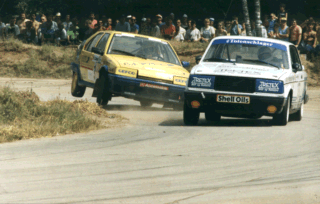Tom Einar f&aring;r en hard kamp av Jean Luc Pallier Frankrike